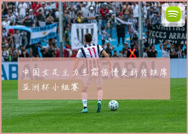 中国女足主力王霜伤情更新将缺席亚洲杯小组赛