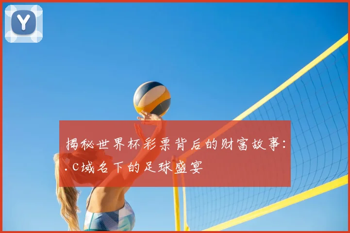 揭秘世界杯彩票背后的财富故事:.c域名下的足球盛宴